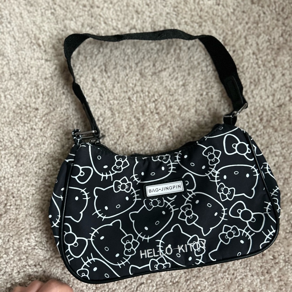 Hello Kitty Black Shoulder Bag